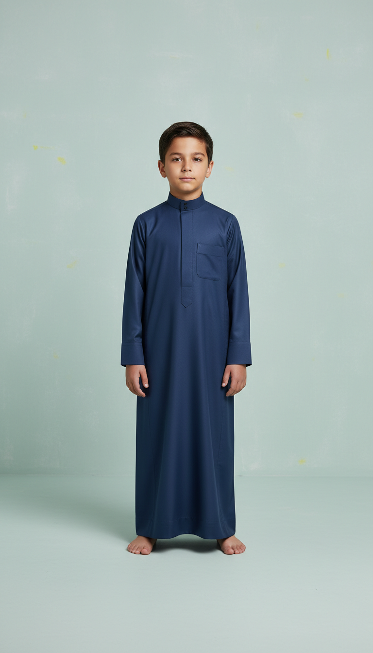 Boys’ Thobe in Everyday White